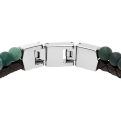 Bracelet Homme FOSSIL JEWELRY Cuir Marron JF04854040
