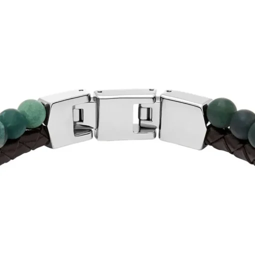 Bracelet Homme FOSSIL JEWELRY Cuir Marron JF04854040