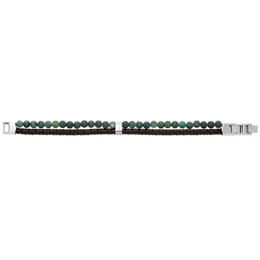 Bracelet Homme FOSSIL JEWELRY Cuir Marron JF04854040