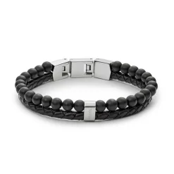Bracelet Homme Fossil Vintage Casual multi-rangs