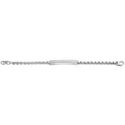 Bracelet Homme Gourmette FOSSIL Knox Knurled Texture Acier JF04767040