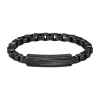 Bracelet Homme HUGO BOSS acier noir