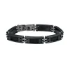 Bracelet Homme JOURDAN ZEPHIR Acier Noir