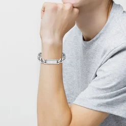 Bracelet Homme LACOSTE Acier Argenté 2040439