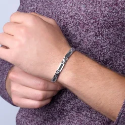 Bracelet Homme PHEBUS Acier et Carbone