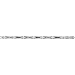 Bracelet Homme PHEBUS Acier Et Carbone Noir 35-0920