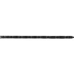 Bracelet Homme PHEBUS Acier Noir Et Câble 35-0973