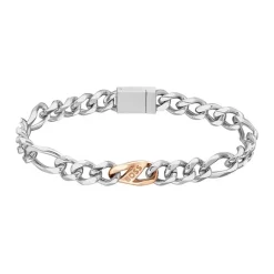 Bracelet Homme Rian BOSS acier argenté 1580613S