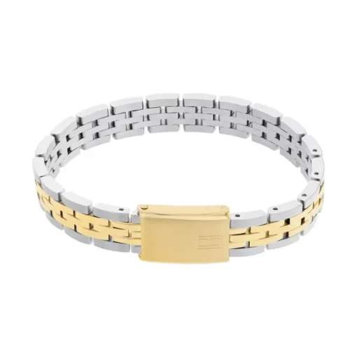 Bracelet Homme TOMMY HILFIGER WATCH LINKS Acier Bicolore