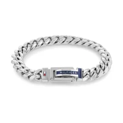 Bracelet Homme TOMMY HILFIGER Acier Argenté