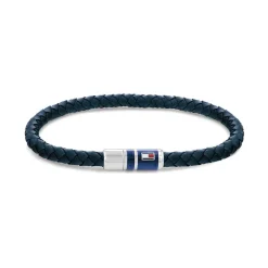 Bracelet Homme TOMMY HILFIGER CASUAL Cuir Bleu
