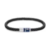 Bracelet Homme TOMMY HILFIGER CASUAL Cuir Noir