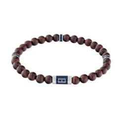 Bracelet Homme TOMMY HILFIGER Perles Bois