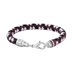 Bracelet Homme TOMMY HILFIGER TYSON Acier et Cuir Multicolor 2790633