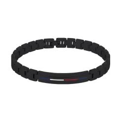 Bracelet Homme TOMMY HILFIGER Acier Noir