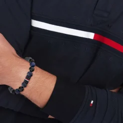 Bracelet Homme TOMMY HILFIGER JAMESON Acier et Perles 2790630