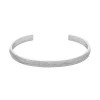 Bracelet Jonc Femme FOSSIL HARLOW LINEAR Acier Argenté