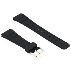 Bracelet polyuréthane PRIMA 20/16mm Noir