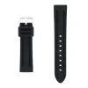 Bracelet Silicone MALI BU 20/18mm Noir Sans couture