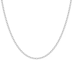 Chaîne ARGENT 925/1000 Forçat diamantée 1.90 mm