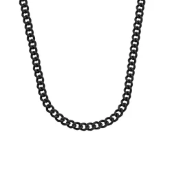 Chaîne Homme 48CM FOSSIL BOLD CHAINS Acier Noir