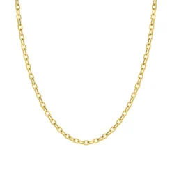 Chaîne Or 750/1000 40CM 0.90MM FORÇAT DIAMANTÉE Jaune Mixte EDORA