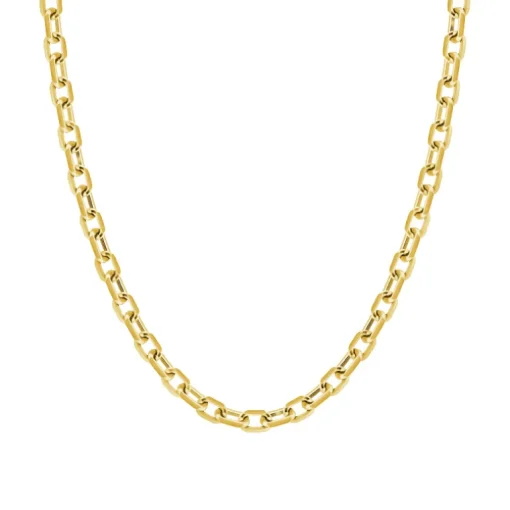 Chaîne Or 750/1000 45CM 1.40MM FORÇAT DIAMANTÉE Jaune Mixte EDORA