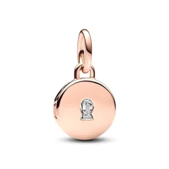 Charm Femme Pandora Moments Pendant Médaillon d’Amour Ouvrable & Gravable 783066C01