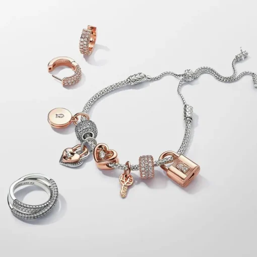 Charm Femme Pandora Moments Pendant Médaillon d’Amour Ouvrable & Gravable 783066C01