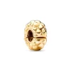 Charm Femme Clip PANDORA CLOUTÉ FIN Doré 14 Carats