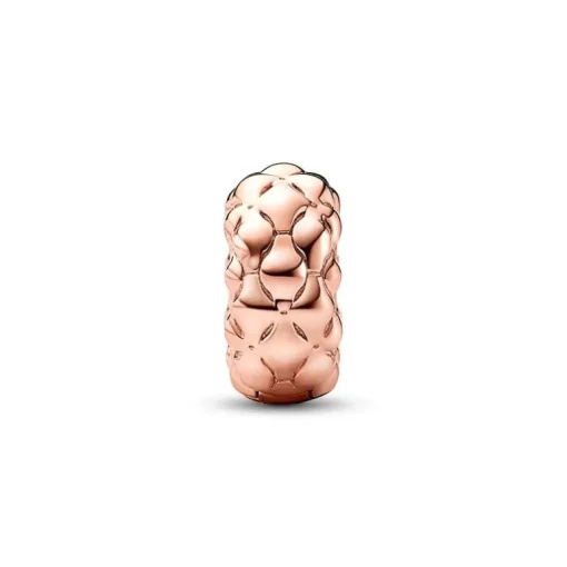 Charm Femme Clip PANDORA CLOUTÉ FIN Doré Rose 14 Carats