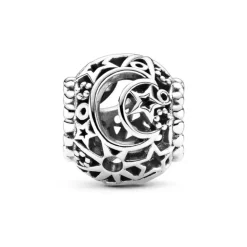 Charm Femme PANDORA AJOURÉ SOLEIL, ÉTOILES & LUNE Argent 925/1000
