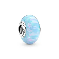 Charm Femme PANDORA BLEU OCÉAN OPALESCENT Argent 925/1000