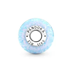 Charm Femme PANDORA BLEU OCÉAN OPALESCENT Argent 925/1000