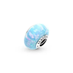 Charm Femme PANDORA BLEU OCÉAN OPALESCENT Argent 925/1000