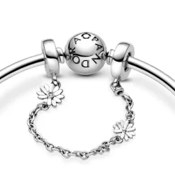 Charm Femme PANDORA  CHAÎNE DE CONFORT MARGUERITE Argent 925/1000
