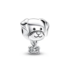 Charm Femme PANDORA CHIEN & OS Argent 925/1000