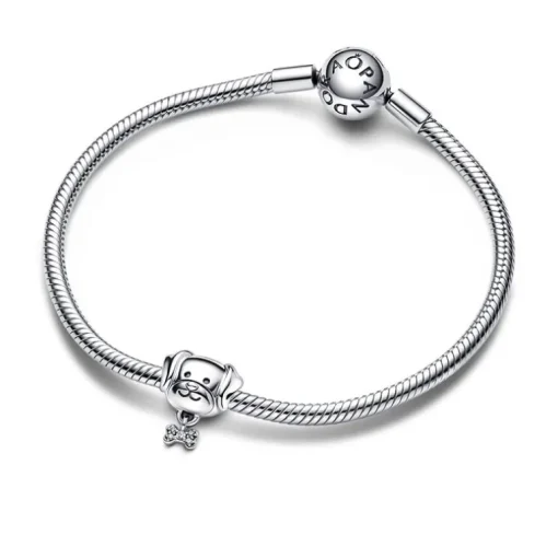 Charm Femme PANDORA CHIEN & OS Argent 925/1000
