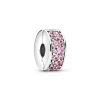 Charm Femme PANDORA CLIP PAVÉ ROSE Argent 925/1000