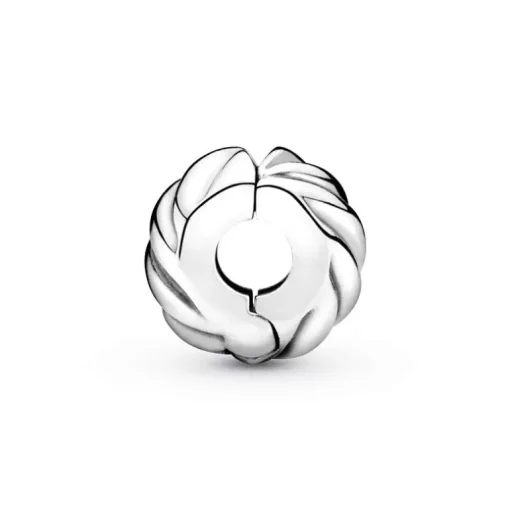 Charm Femme PANDORA CLIP À PLUMES Argent 925/1000