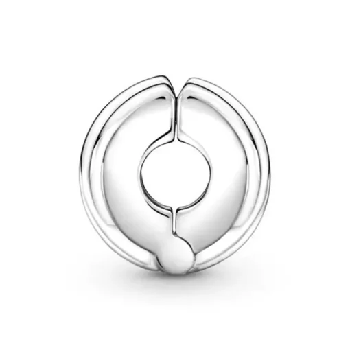 Charm Femme PANDORA CLIP RUBANS POLIS Argent 925/1000