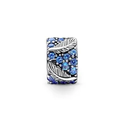 Charm Femme PANDORA CLIP PLUME COURBE & PAVÉ Argent 925/1000
