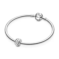 Charm Femme PANDORA CLIP À PLUMES Argent 925/1000