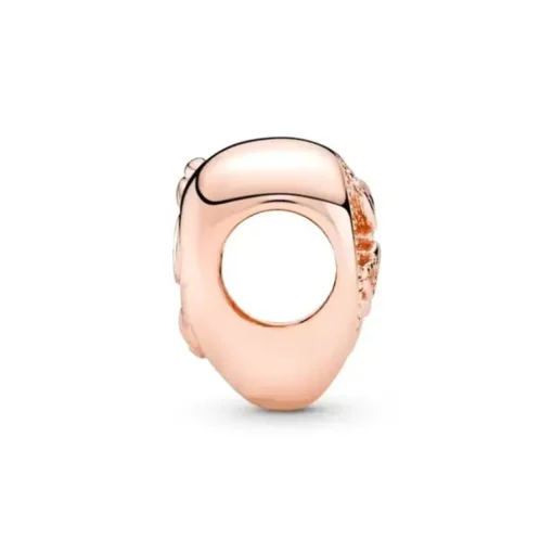 Charm Femme PANDORA CŒUR ARBRE DE VIE AJOURÉ Doré Rose 14 Carats