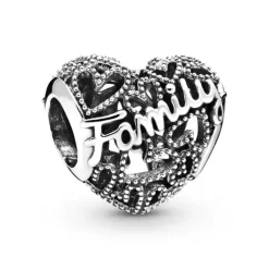 Charm Femme PANDORA CŒUR DE FAMILLE Argent 925/1000