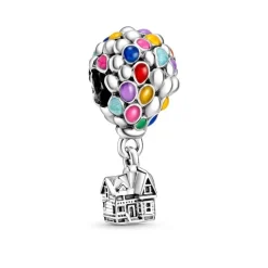 Charm Femme PANDORA DISNEY PIXAR LÀ-HAUT MAISON & BALLONS Argent 925/1000