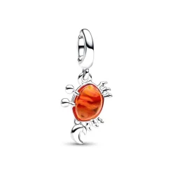 Charm Femme PANDORA DISNEY PENDANT SÉBASTIEN LE CRABE LA PETITE SIRÈNEE Argent 925/1000