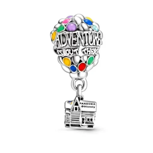 Charm Femme PANDORA DISNEY PIXAR LÀ-HAUT MAISON & BALLONS Argent 925/1000