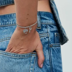 Charm Femme PANDORA DOUBLE SÉPARABLE CŒUR ET CLÉ Argent 925/1000