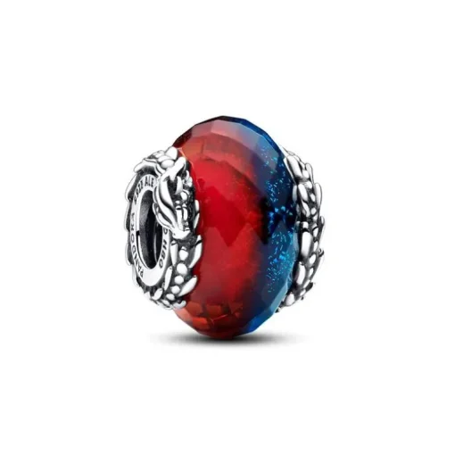 Charm Femme PANDORA GAME OF THRONES VERRE DE MURANO DRAGONS DE GLACE ET DE FEU Argent 925/1000